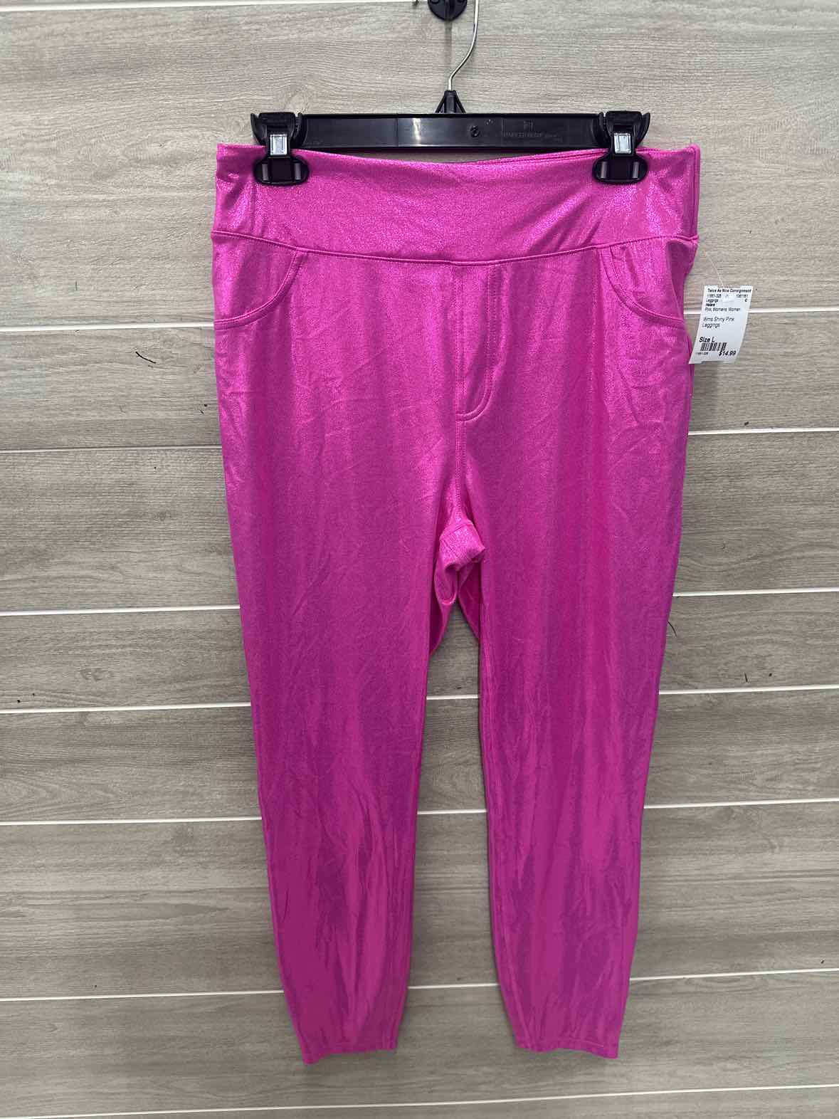 Halara Size L Pink Womens Leggings