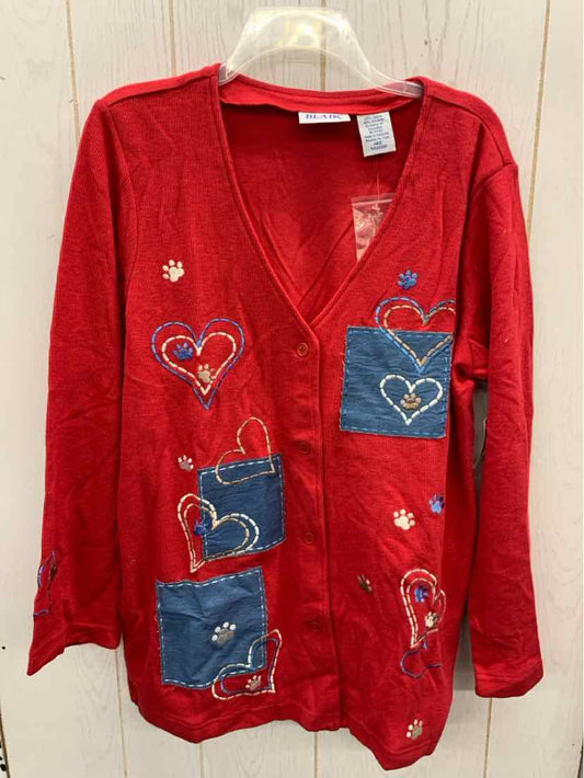 Blair Red Womens Size M Shirt