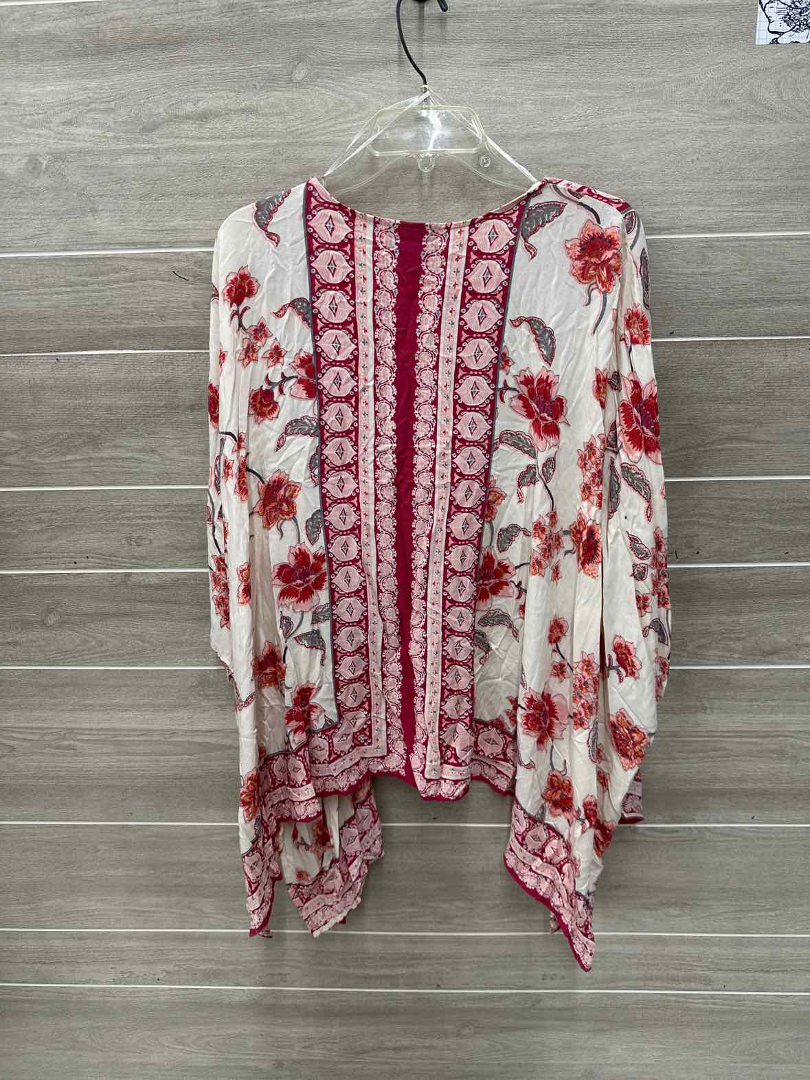 Angie Pink Womens Women Size 1X Shirt