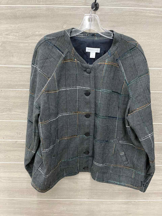 Christopher & Banks Size 14 Olive Womens Blazer