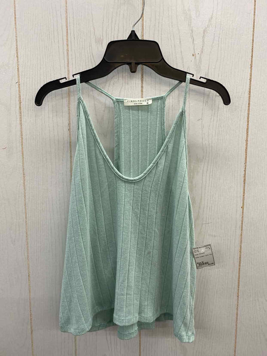 Green Womens Size M Tank Top