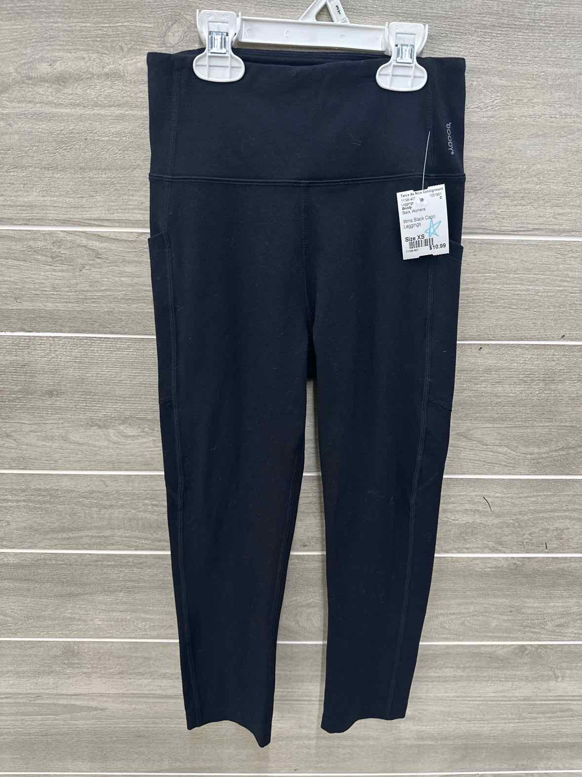 Boody Black Womens Size XS Leggings