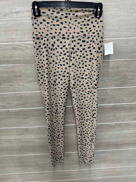 Beach Riot Tan Womens Women Size Small Leggings