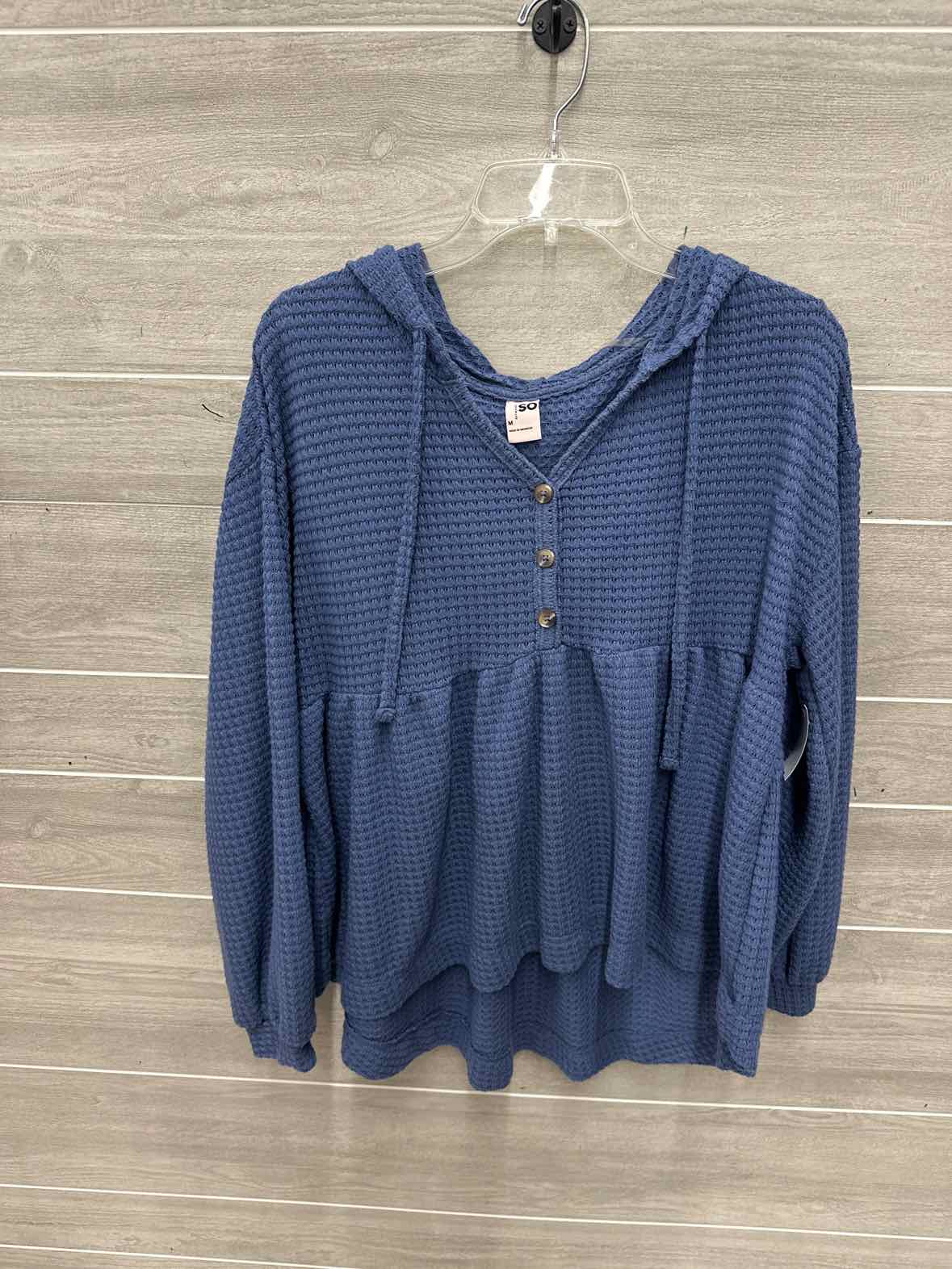 So Size M/L Blue Womens Shirt