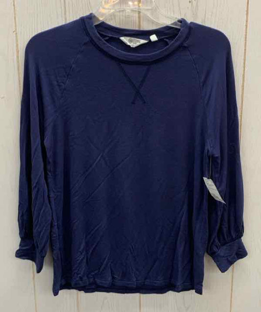 Candace Cameron Bure Blue Womens Size XS Shirt