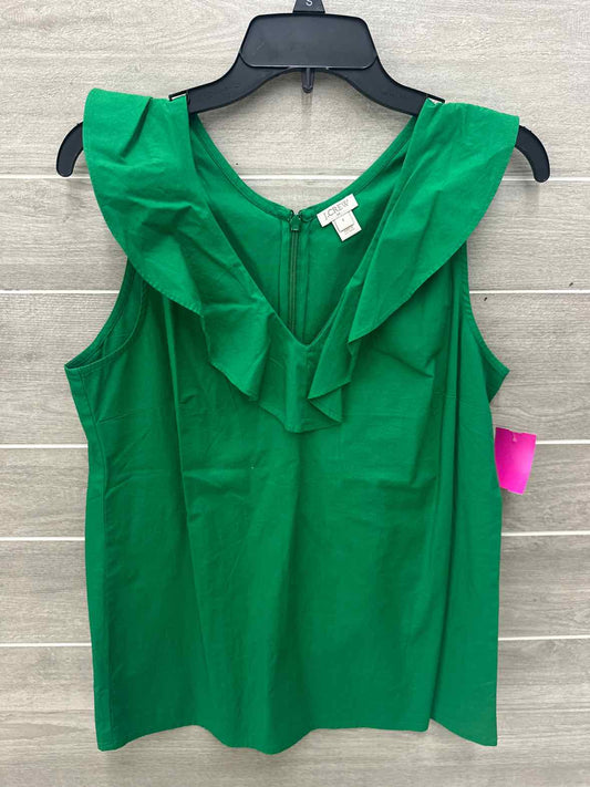 J Crew Green Womens Size XS Tank Top