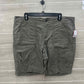 Lee Olive Womens Women Size 16 Shorts