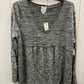 Blue Rain Gray Womens Size Small Sweater