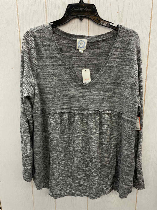 Blue Rain Gray Womens Size Small Sweater
