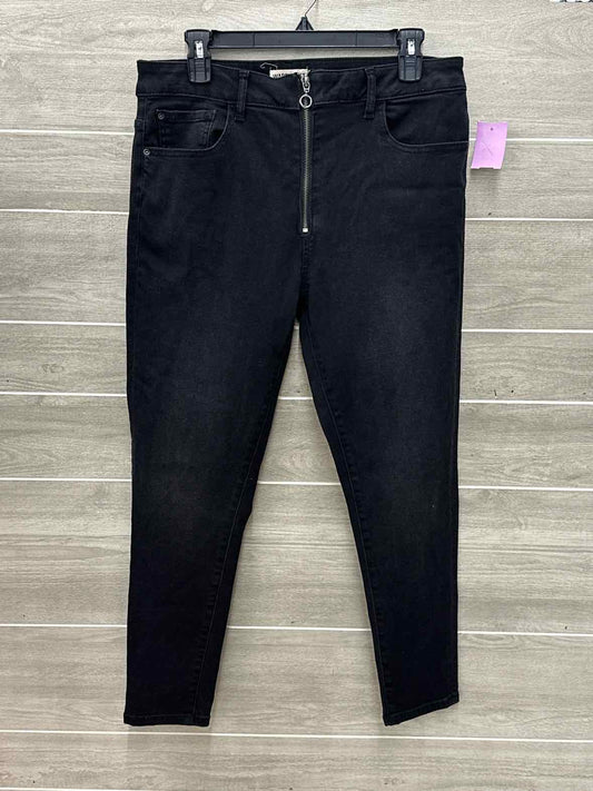 Warp + Weft Black Womens Size 12/14 Jeans