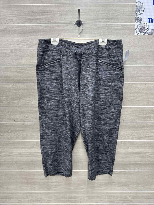 Studio by Energy Zone Gray Womens Women Size 1X Pants