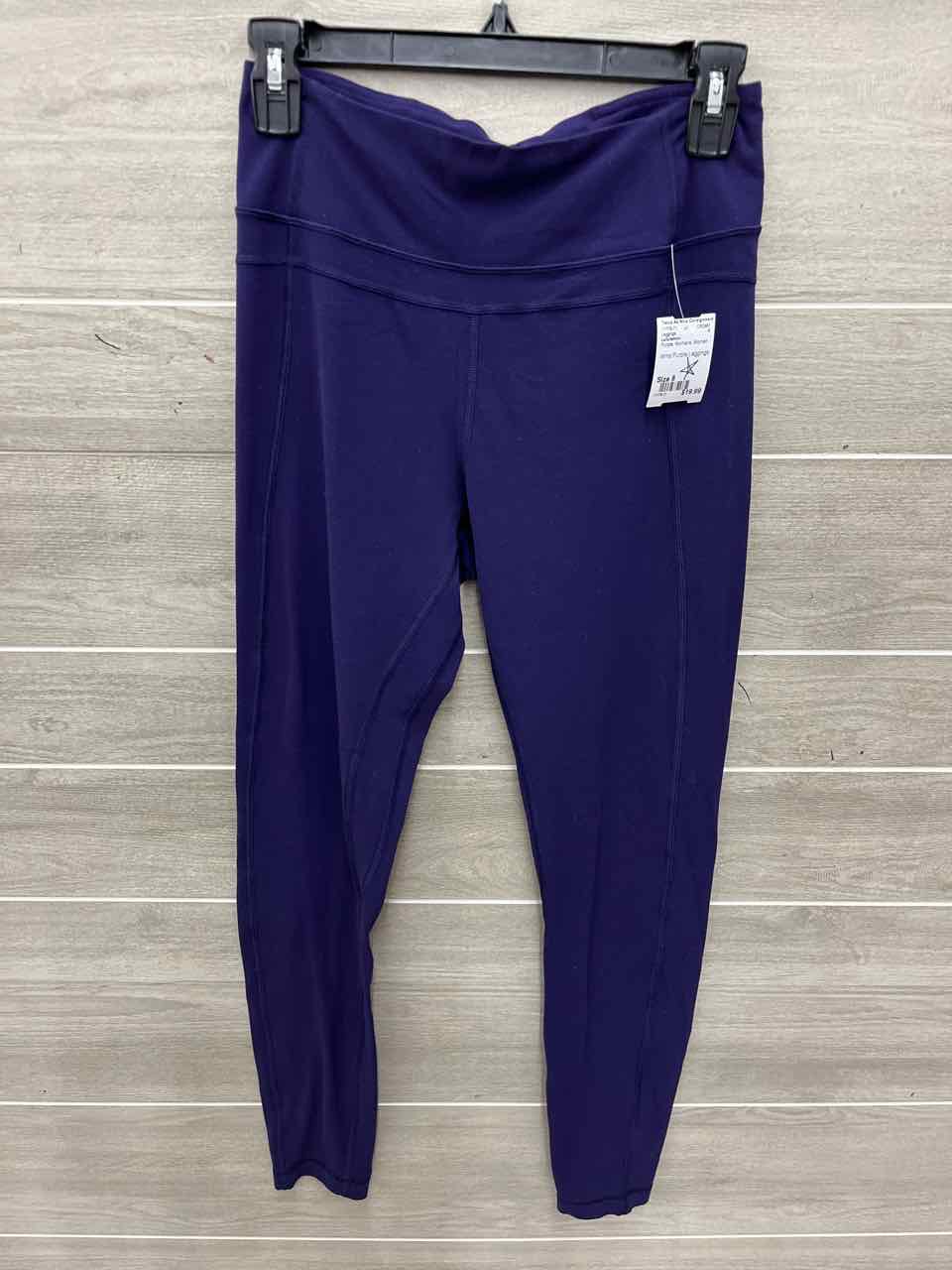 Lululemon Size 8 Purple Womens Leggings