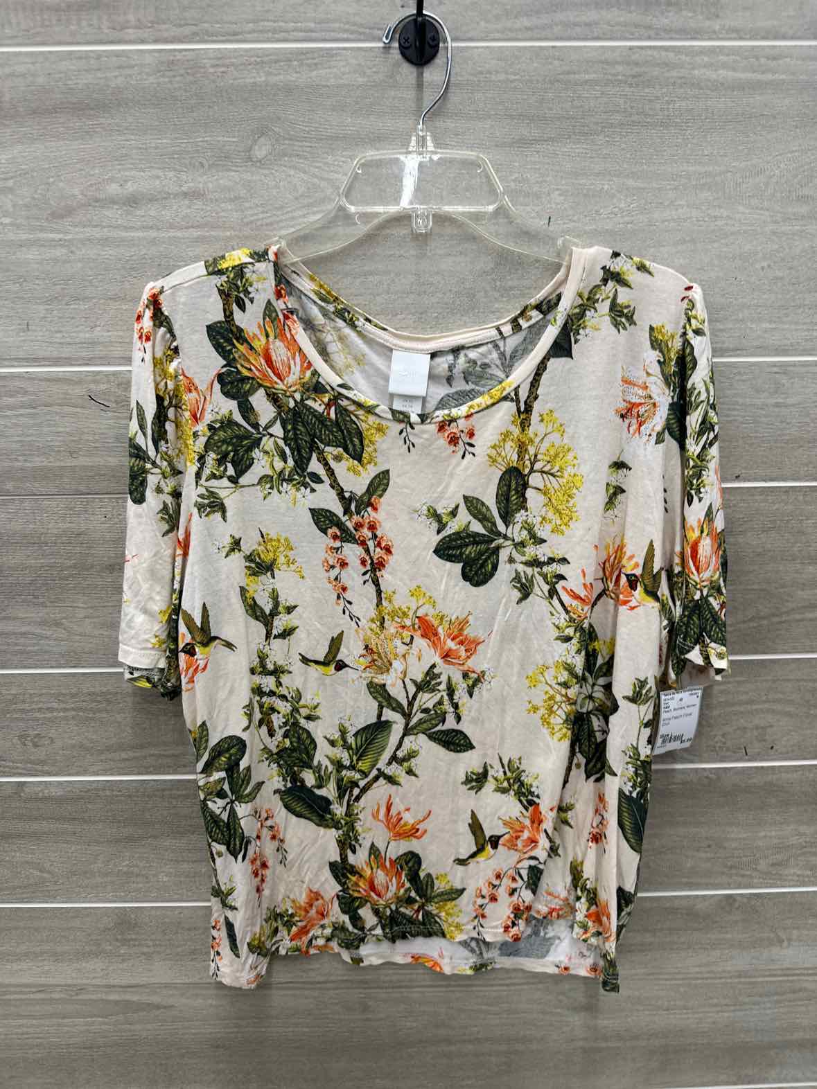 H&M Size L Peach Womens Shirt