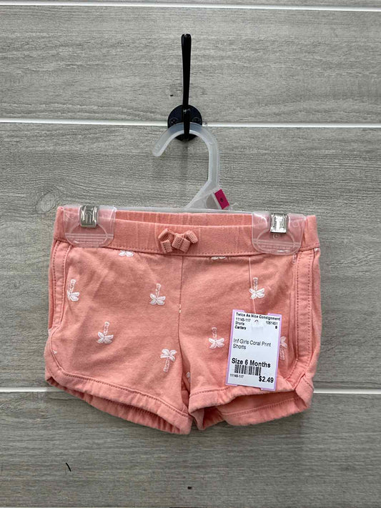 Carters Infant 6 Months Shorts
