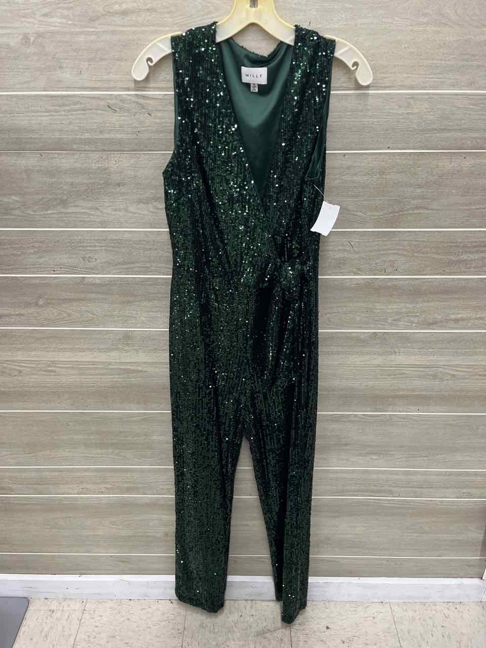 Milly Size 8/10 Green Womens Jumper