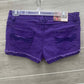 WallFlower Size 6 Purple Womens Shorts