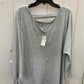 Gray Womens Size XL Shirt