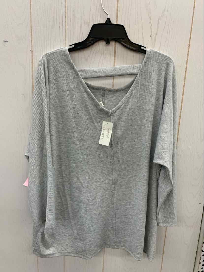 Gray Womens Size XL Shirt