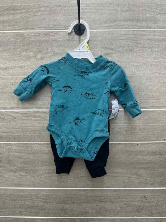 Carters Infant Newborn 2 PC Ensemble