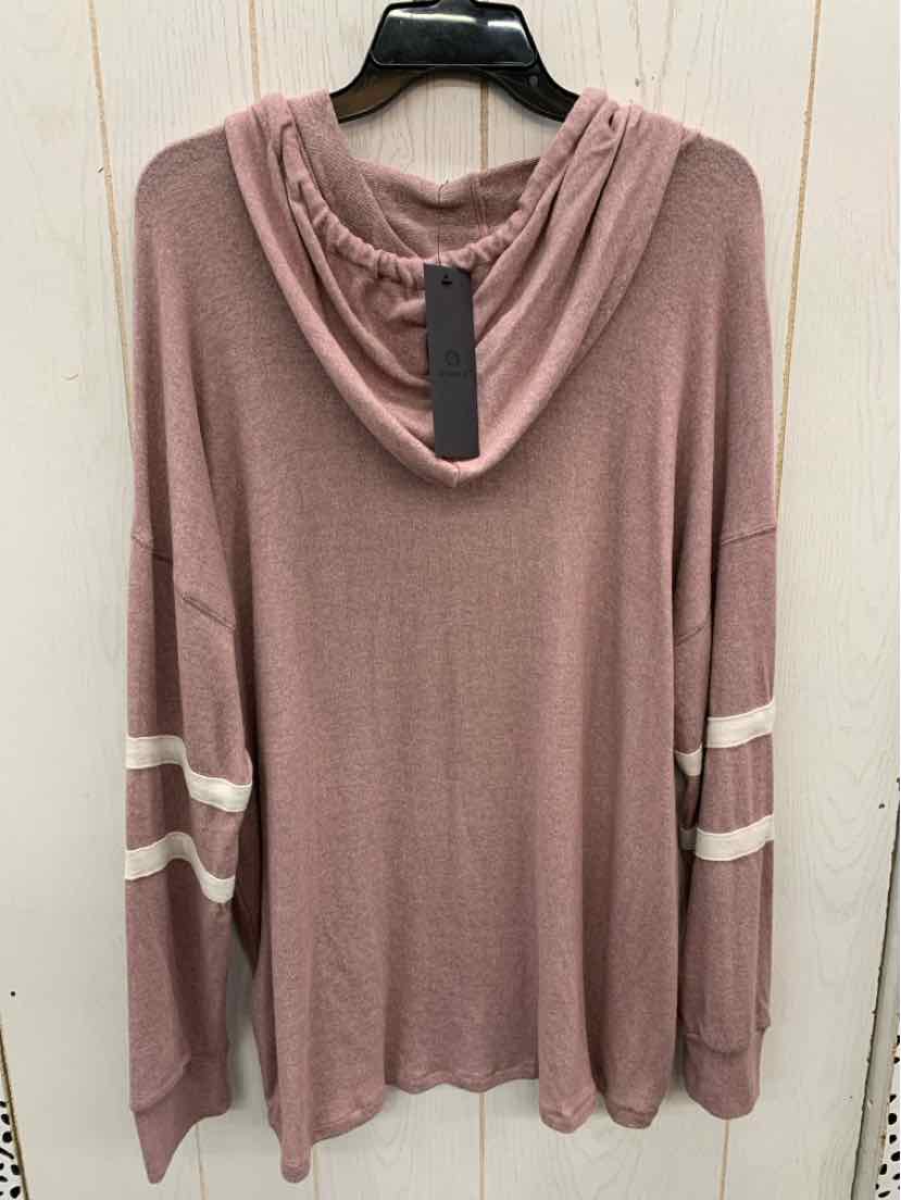 Mono b Pink Womens Size L/XL Shirt