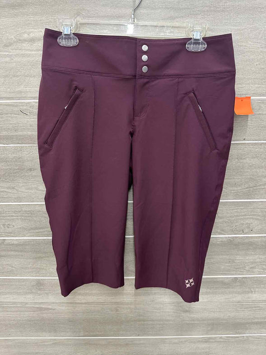 Purple Womens Women Size 4 Shorts
