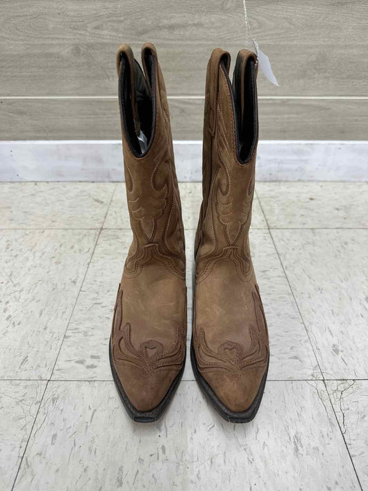 US Shoe Size 7W Brown Womens Boots