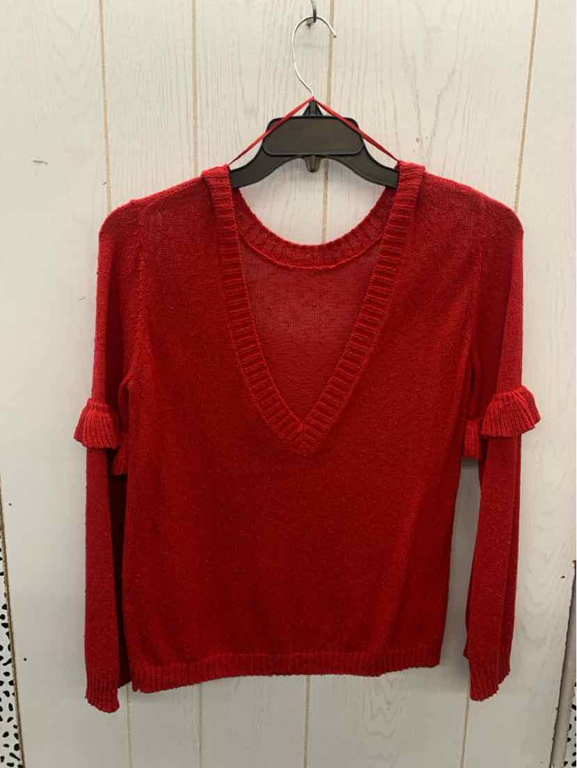 Red Womens Size Small Sweater