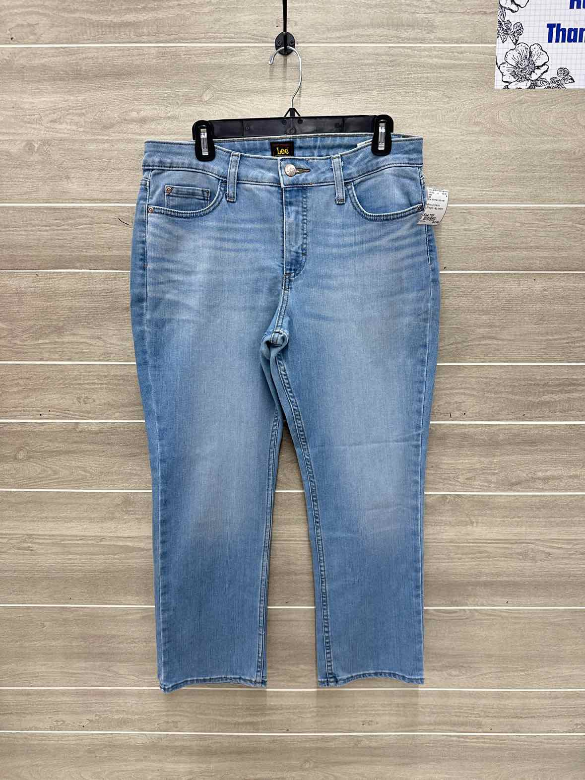 Lee Blue Womens Women Size 12P Jeans