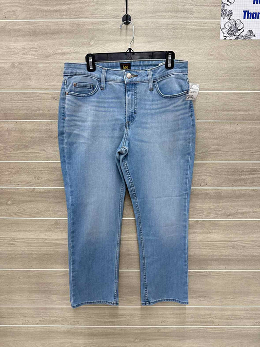 Lee Blue Womens Women Size 12P Jeans