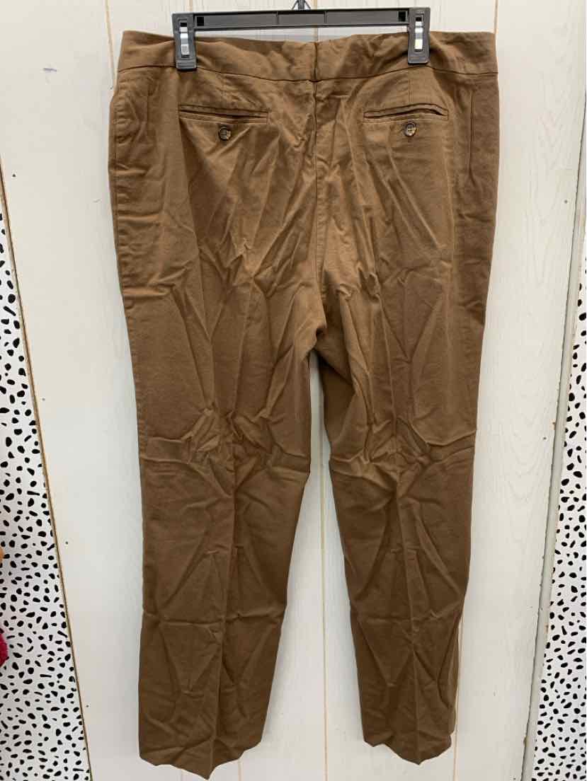 Apostrophe Brown Womens Size 18 Pants