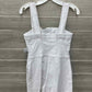 Nicole Miller New York White Womens Women Size 4 Romper
