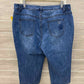 Christopher & Banks Blue Womens Women Size 14P Jeans
