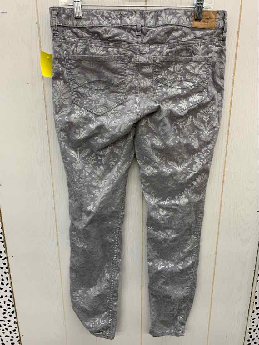 Abercrombie & Fitch Gray Womens Size 10 Pants