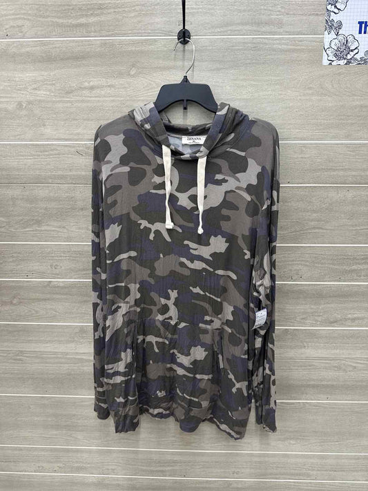 Zenana Size XL Olive Womens Shirt