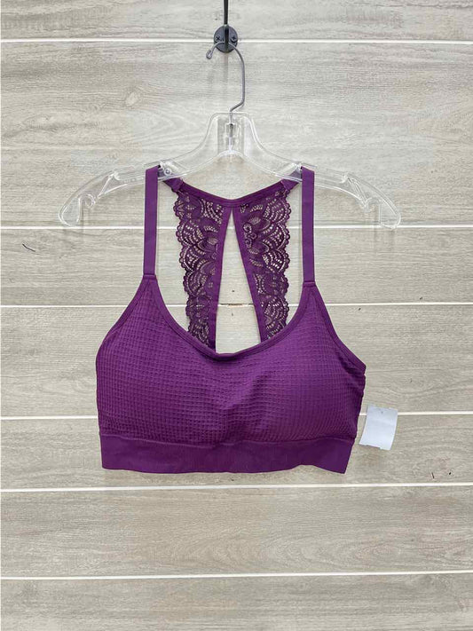 Maurices Purple Womens Women Size XL Bra