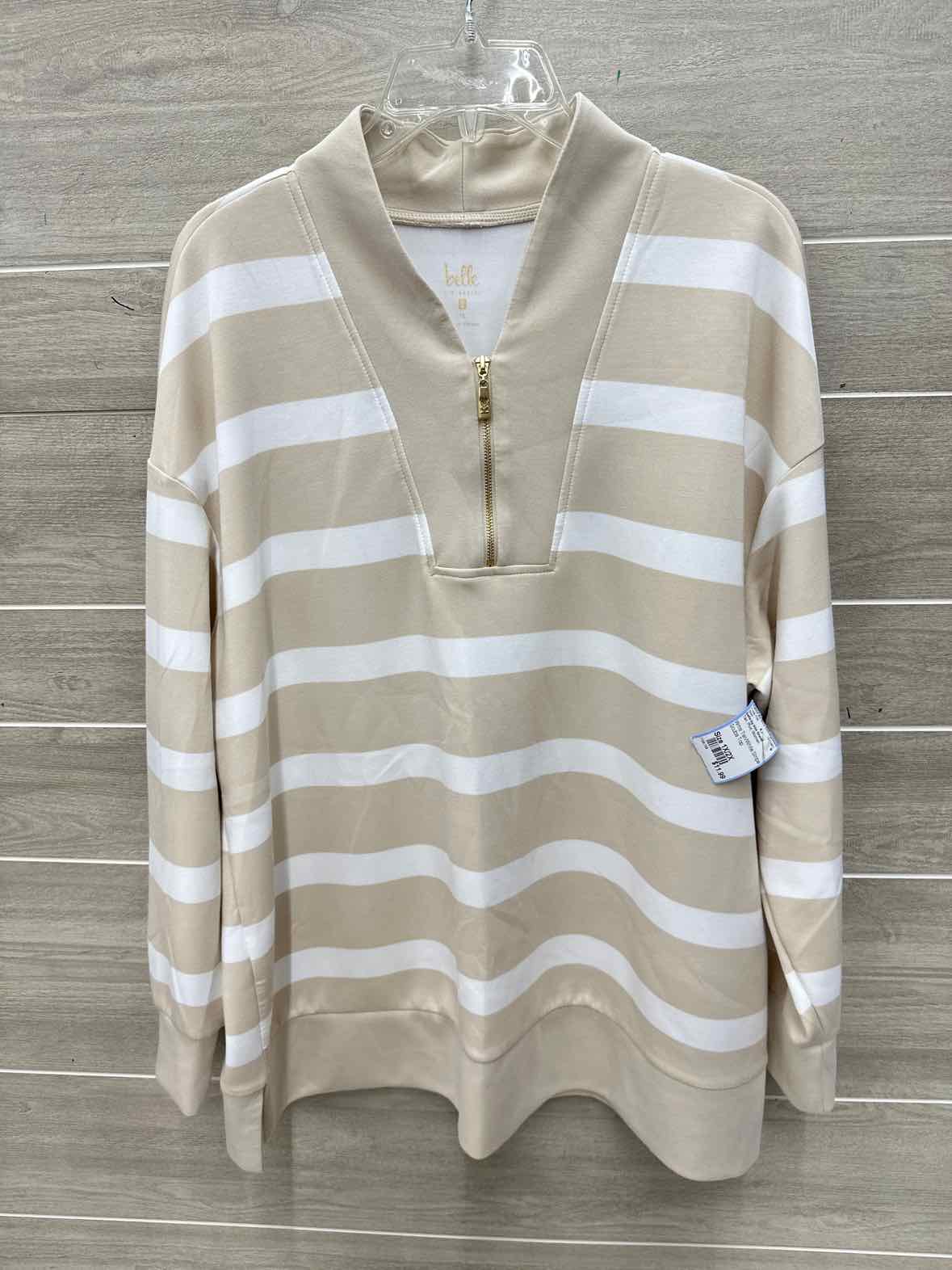 belle by Kim Gravel Size 1X/2X Tan Plus Shirt