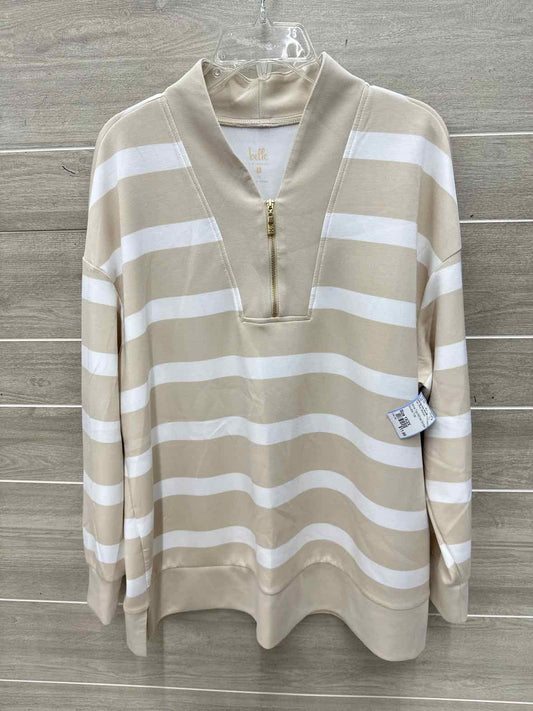 belle by Kim Gravel Size 1X/2X Tan Plus Shirt