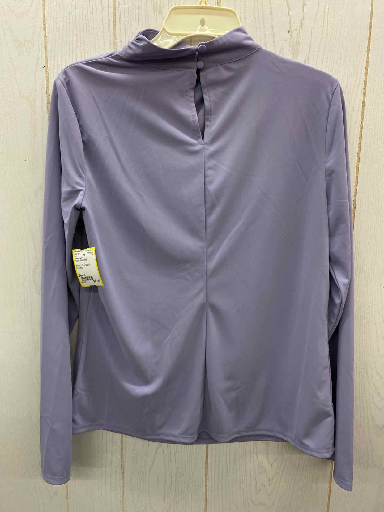 Worthington Purple Womens Size L Shirt