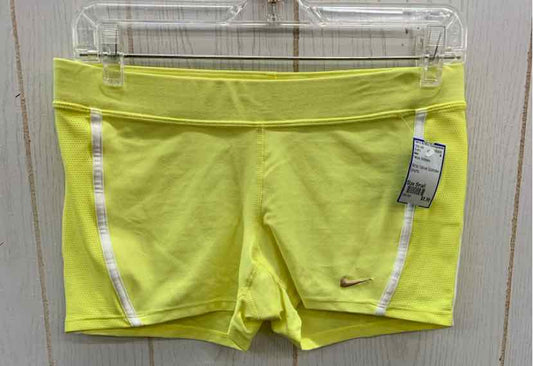 Nike Yellow Womens Size Small Shorts