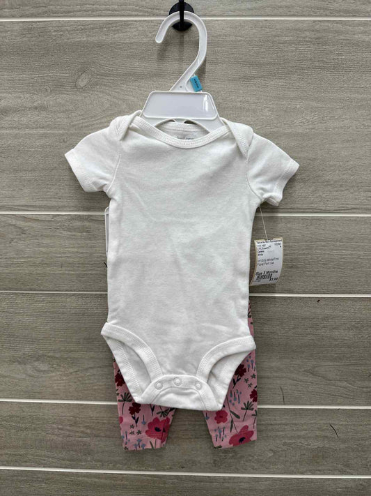 Carters Infant 3 Months 2 PC Ensemble