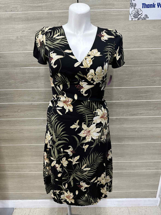 Tommy Bahama Black Womens Size 12 Dress