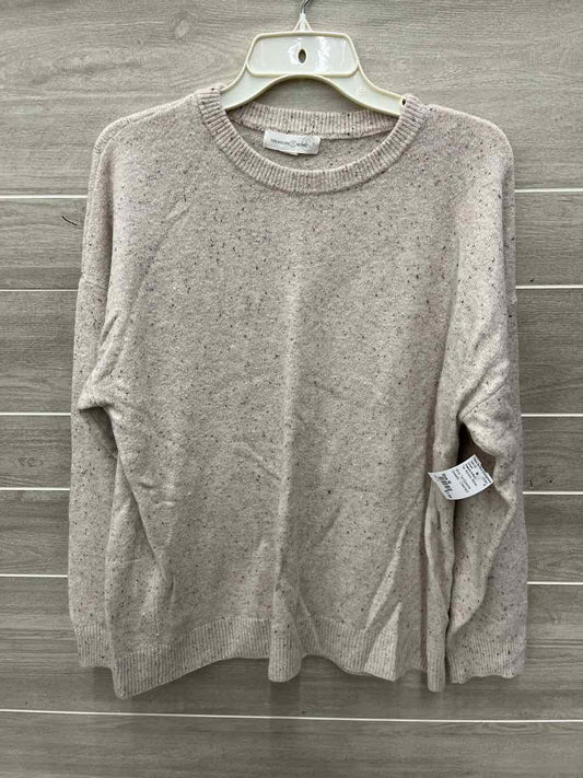 Treasure & Bond Size M Tan Womens Sweater