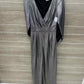 Eliza J Size 4 Silver Womens Gown/Evening Wear