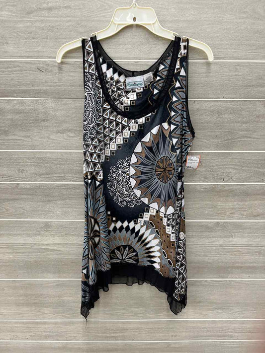 Patchington Gray Womens Women Size M Tank Top