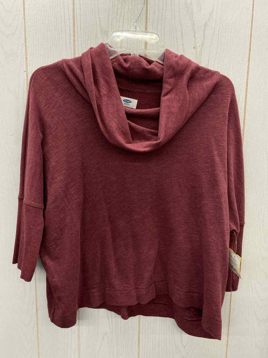 Old Navy Burgundy Womens Size M Shirt