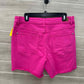 Judy Blue Pink Womens Women Size 1X Shorts
