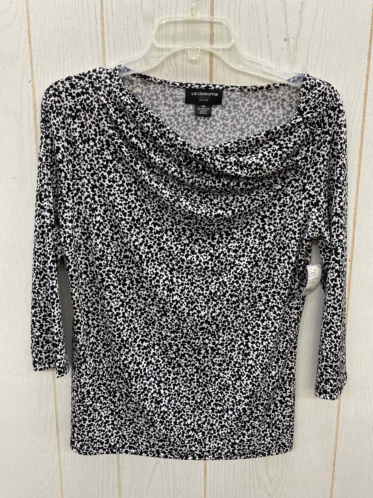 Liz Claiborne Black Womens Size M Shirt