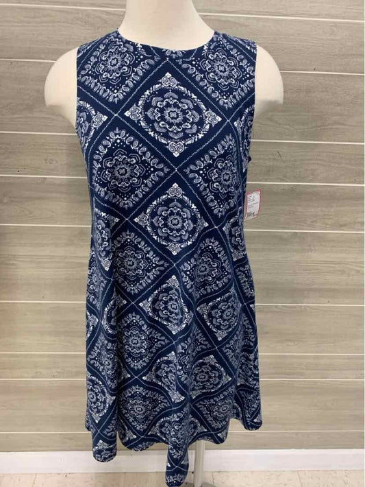 Fortune + Ivy Navy Womens Size 8 Dress
