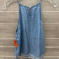 ALYA Blue Womens Women Size Small Tank Top