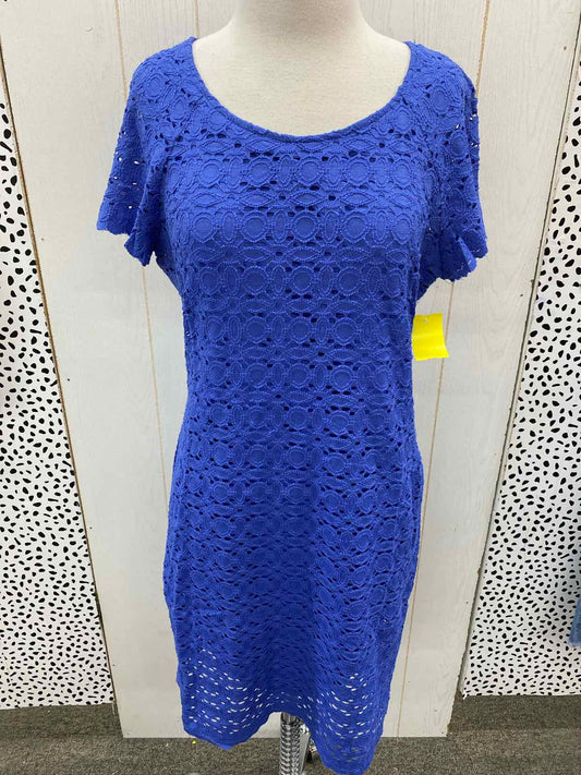 RN Studio Blue Womens Size 10 Dress